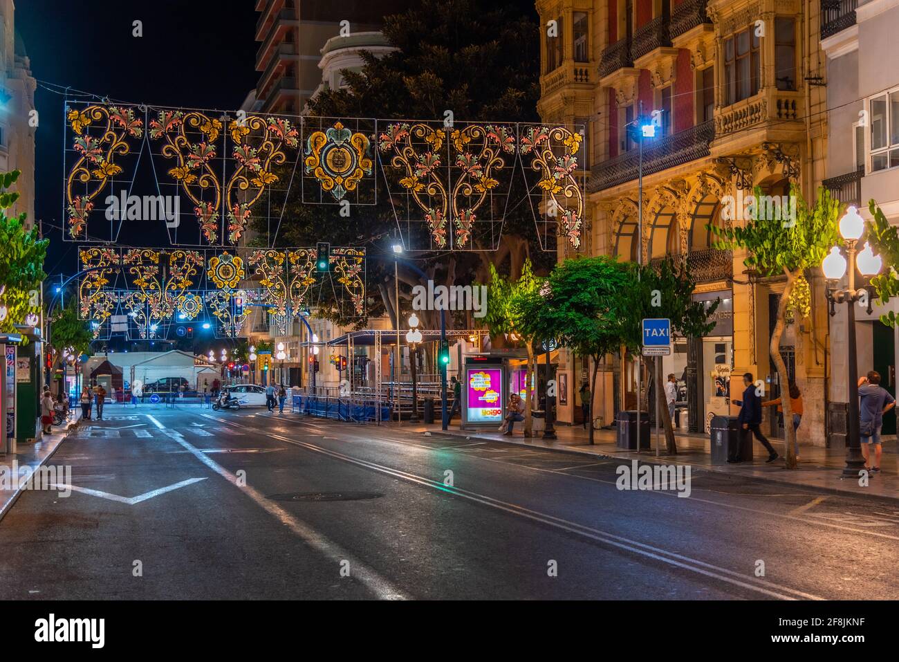 ALICANTE, SPAIN, JUNE 18, 2019: in the streets of Alicante, Spain Stock Photo - Alamy