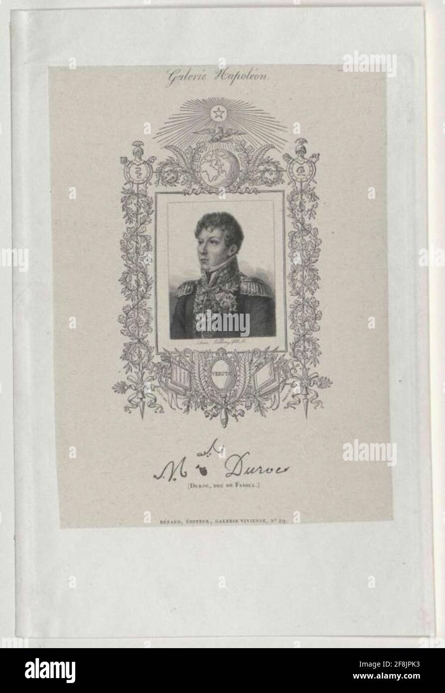 Ducoc, Micheel Formourgeted: Porret, Henri Doses "Villay, Augustnators: 1817/1850 Stock Photo