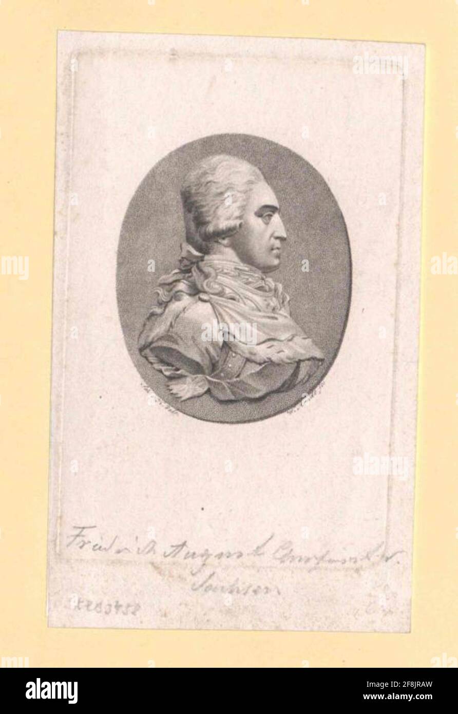 Friedrich August I, King of Saxony Stock Photo - Alamy