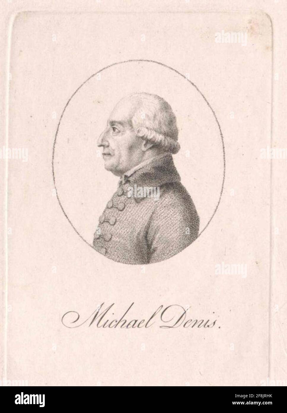 Denis, Michael 1780 / 1833 Stock Photo Alamy