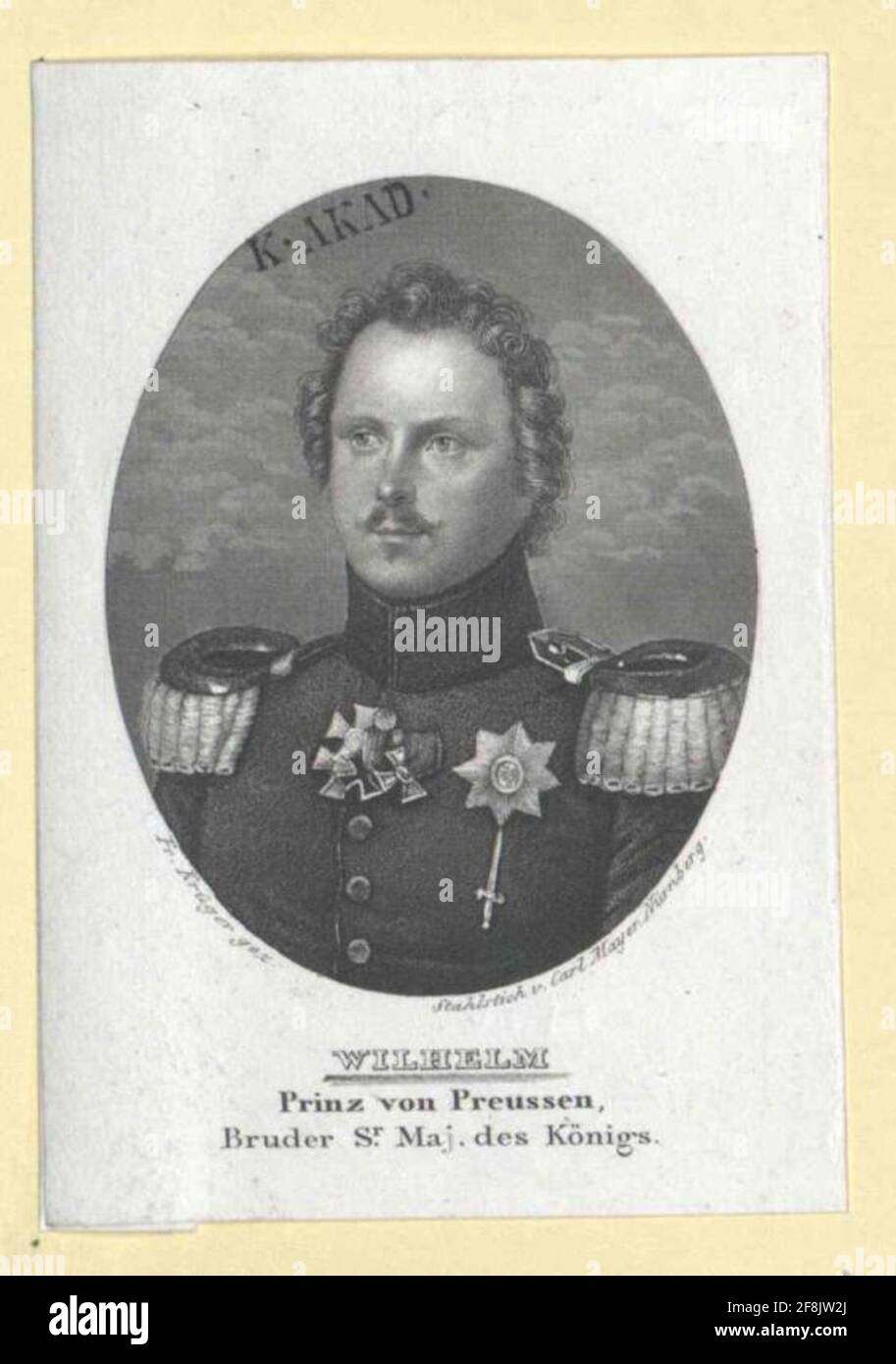 Wilhelm, Prince of Prussia Stock Photo Alamy