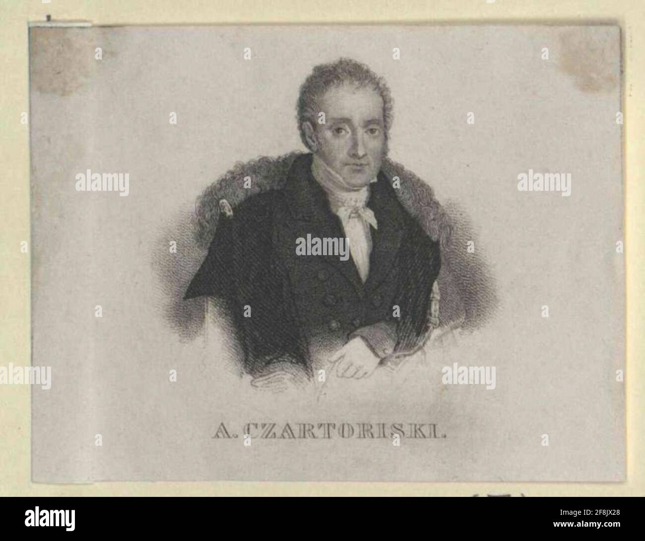 Czartoryski, Adam Prince Stock Photo Alamy