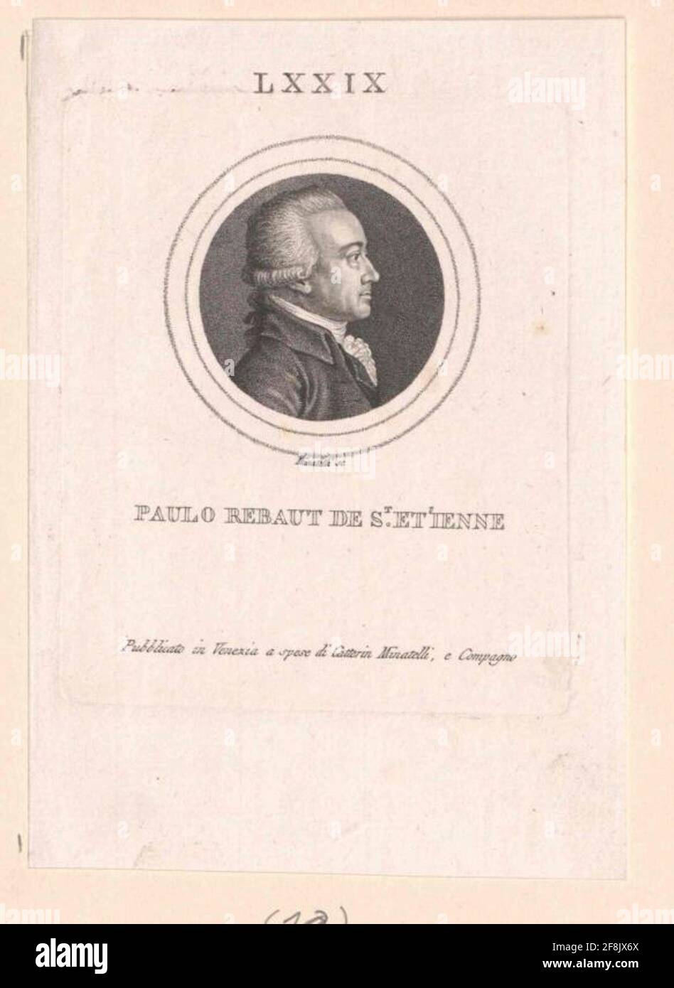 RabautSaintEtienne, Jean Paul Stock Photo Alamy