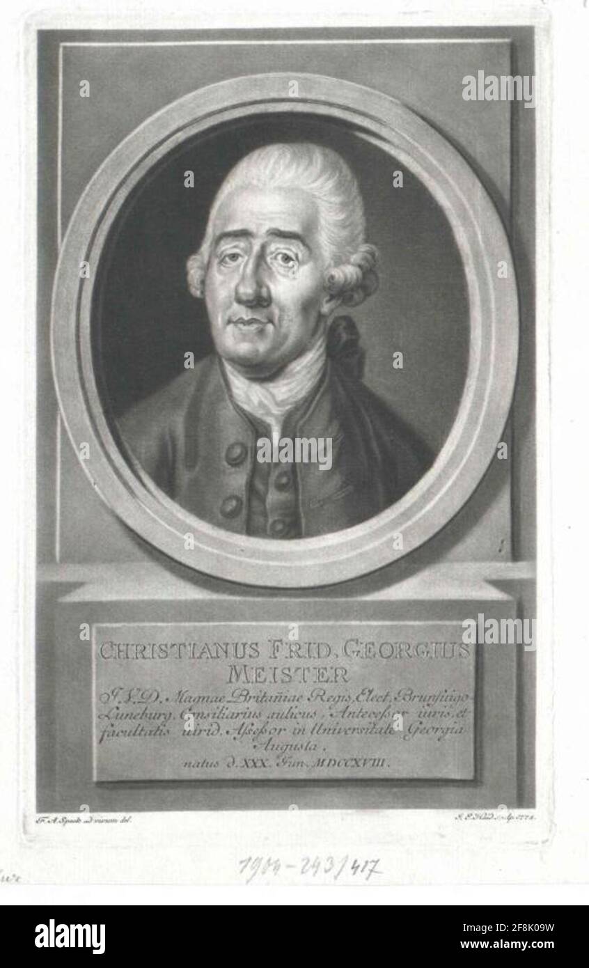 Master, Christian Friedrich Stock Photo Alamy