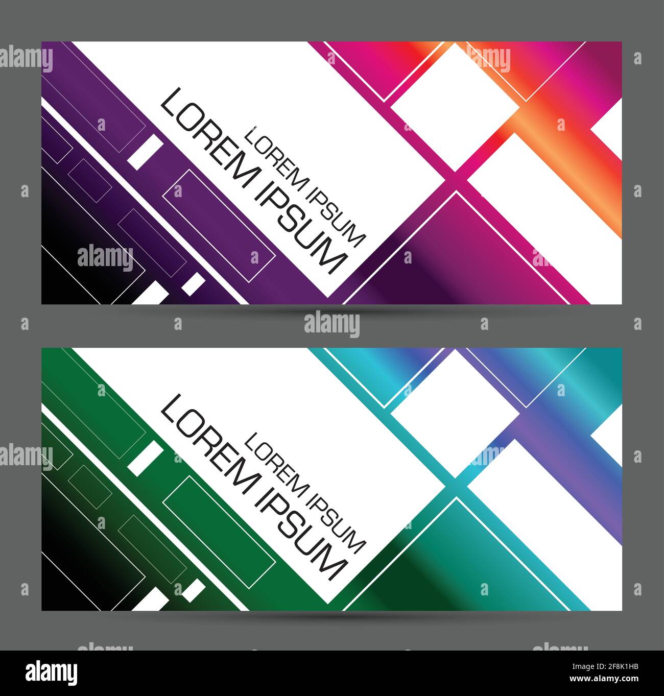 colorful dynamic square background modern template design Stock Vector