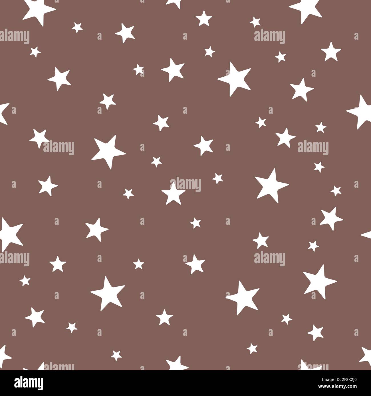 Modern star seamless color pattern. Vector design illustration . Stock Vector