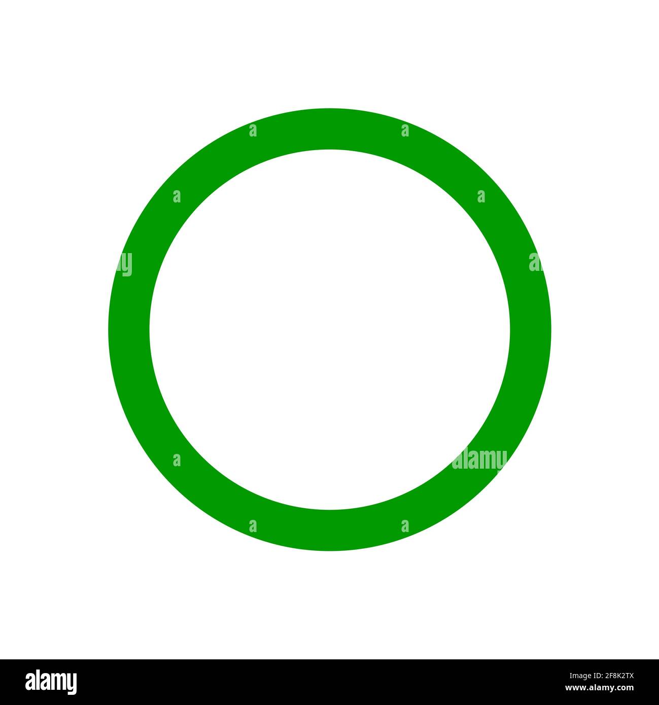 Flat Stop Icon isolated on white background. Modern vector illustration . Stock Vector