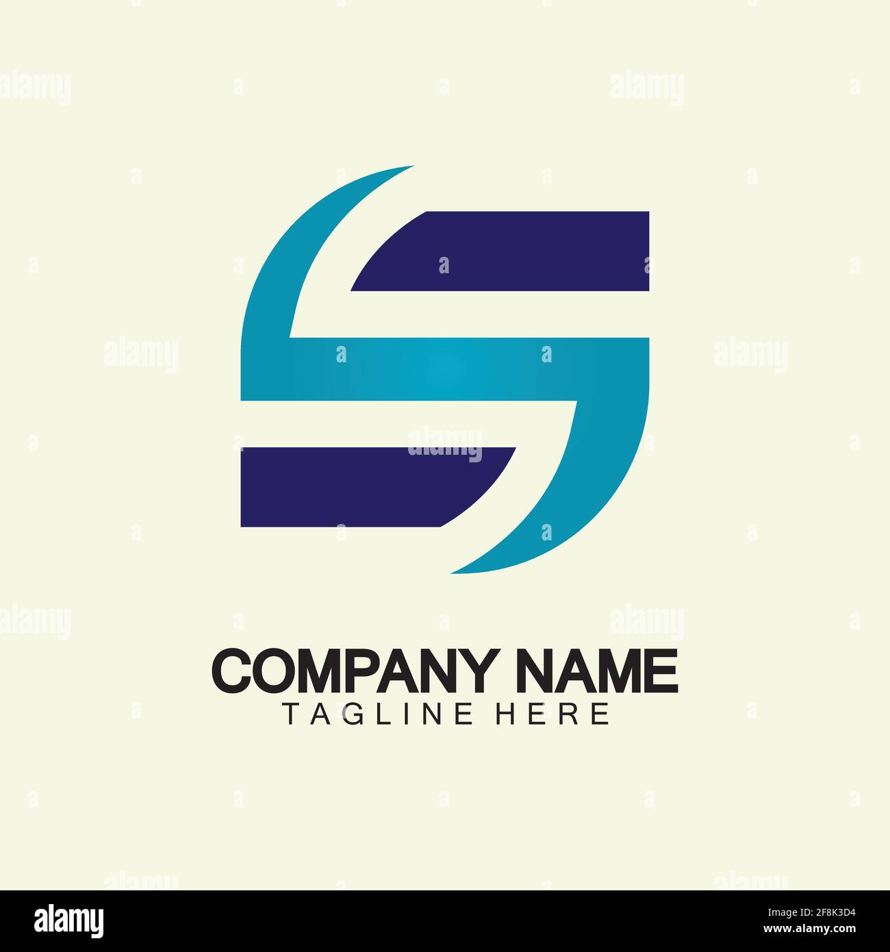 Business corporate letter S logo design vector Stock Vector Image & Art ...