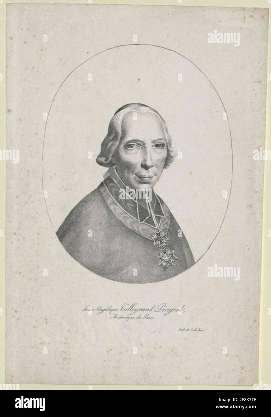 TalleyrandPérigord, Louis Angelique Stock Photo Alamy