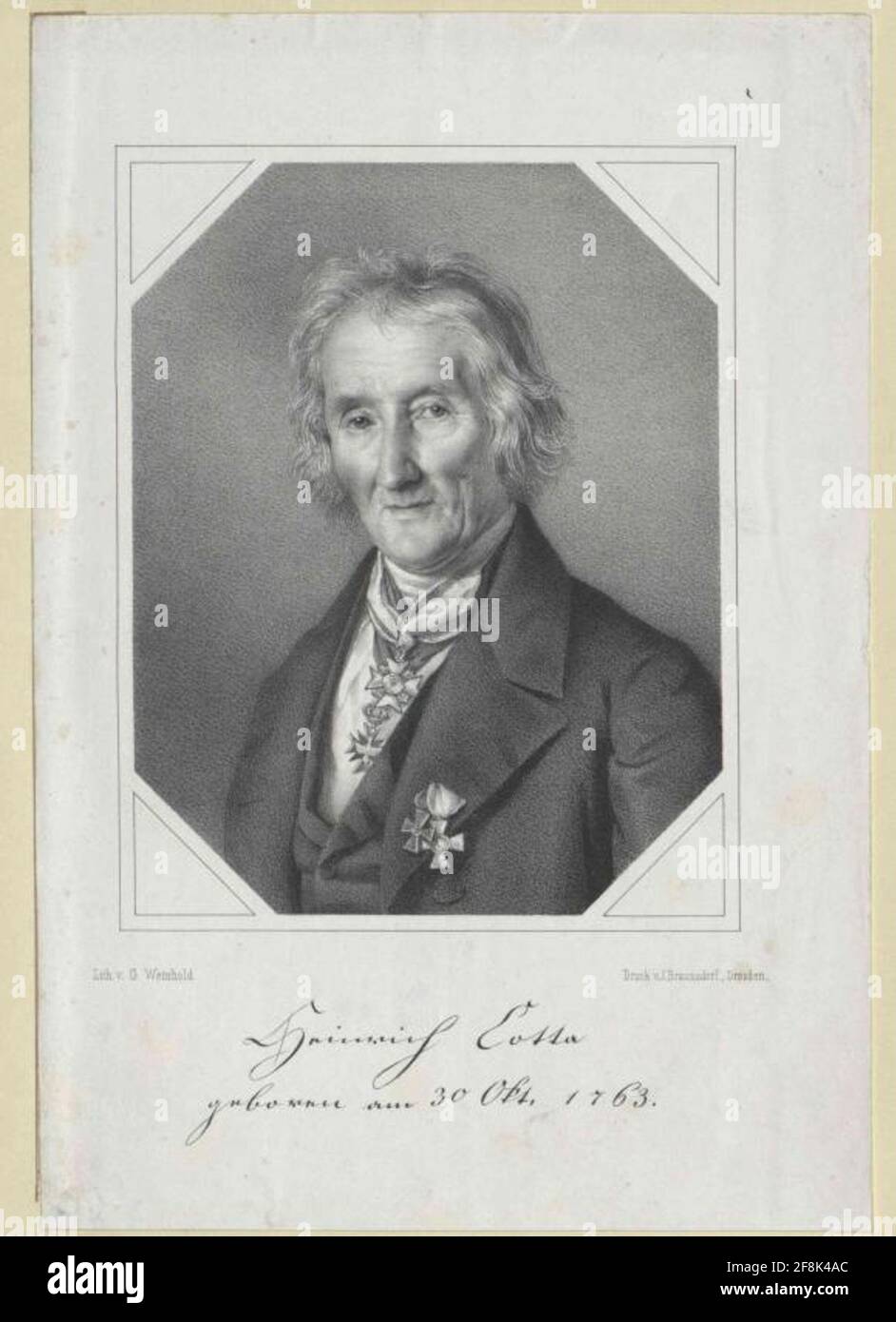 Cotta, Heinrich of Stock Photo Alamy