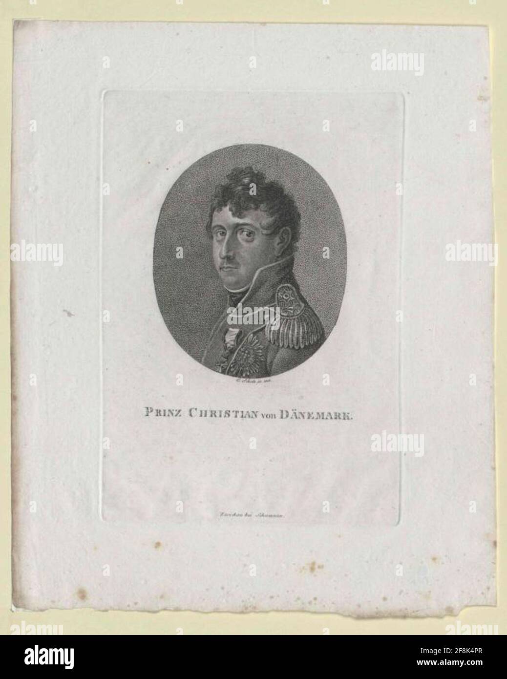 Christian Viii., King of Denmark Stock Photo Alamy