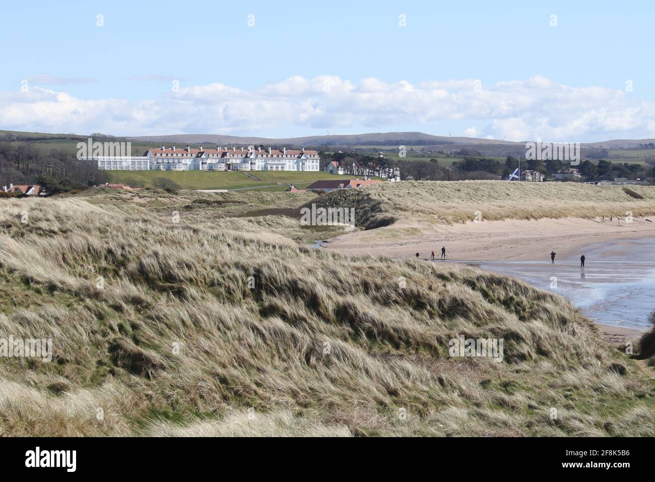 Scotland, Ayrshire Turnberry . The Ayrshire Coastal Path 12 April 2021