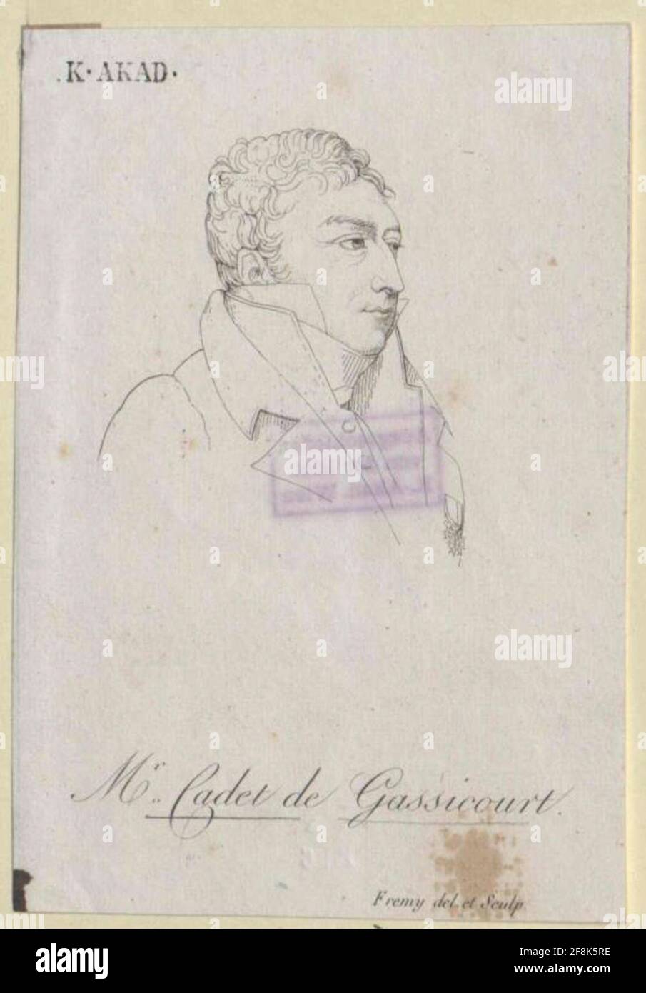 Cadet de Gassicourt, Louis Claude Stock Photo Alamy