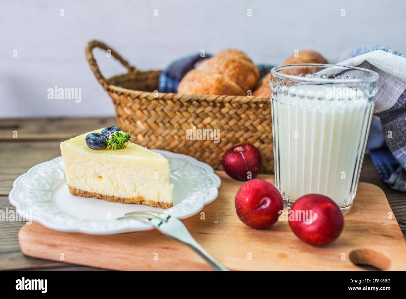 Breakfast Afternoon Tea Stock Photo - Alamy