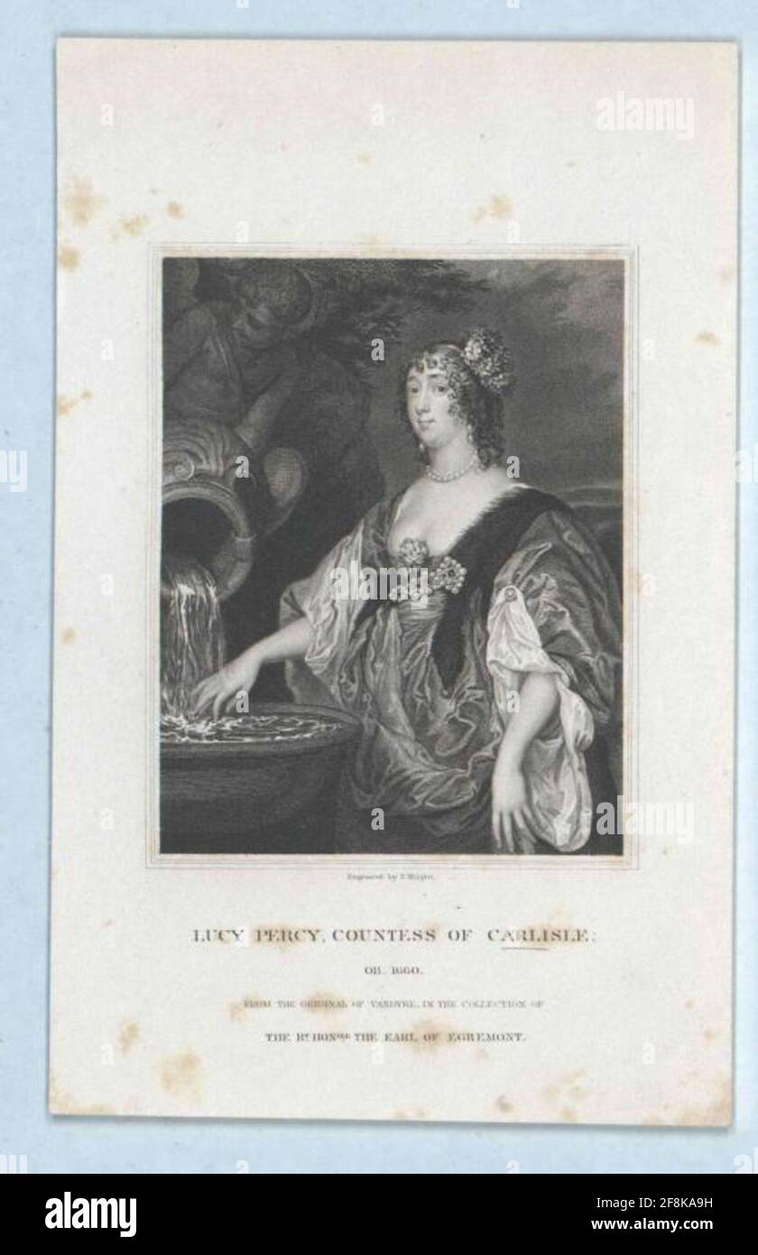 Percy, Lady Lucy Stock Photo Alamy