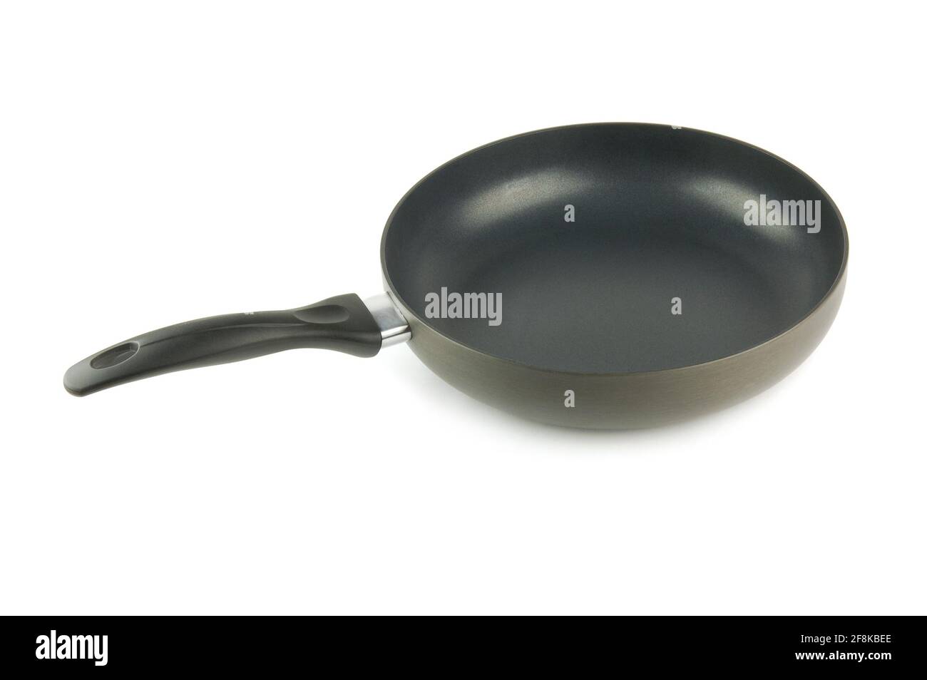 Frying pan isolated on a white background Stock Photo