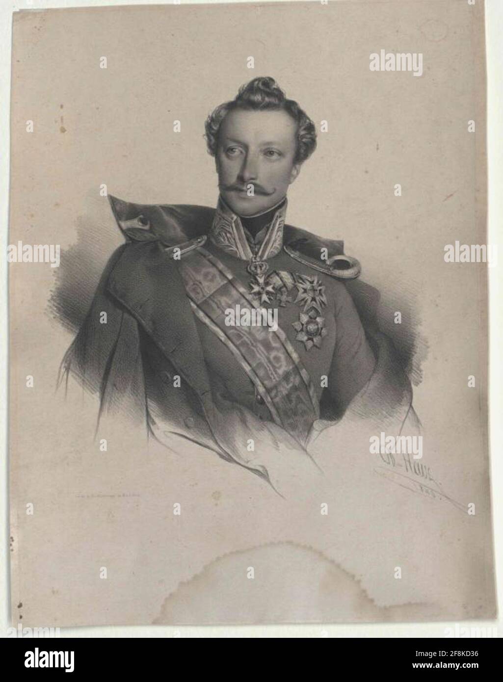 Thurn taxis, Karl Theodor Prince. Stock Photo