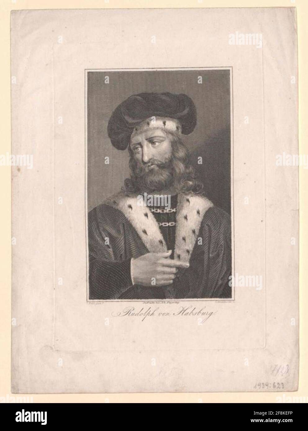 Rudolf I of Habsburg, King Stock Photo Alamy