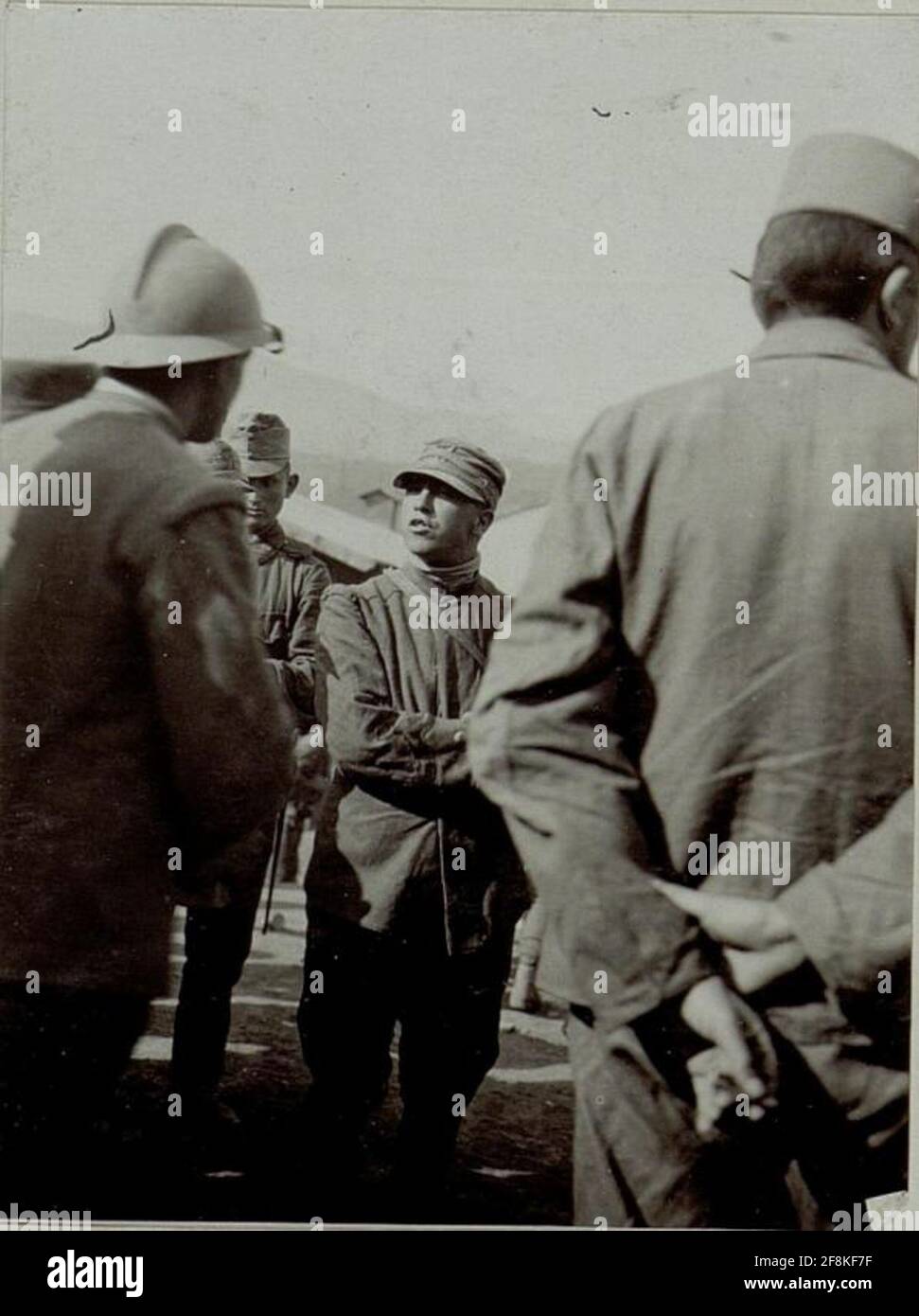 Italian prisoners of war on 8.8.1916 Stock Photo - Alamy