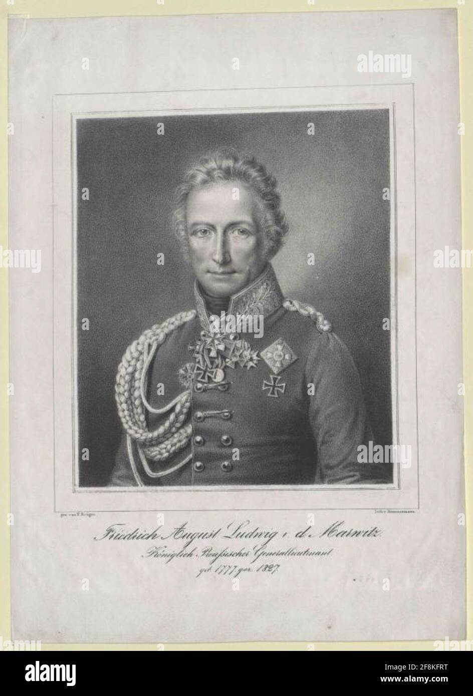 Marwitz, Ludwig of the Stock Photo Alamy