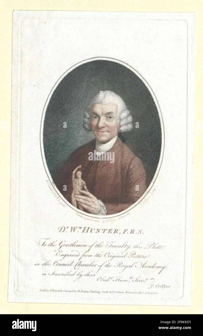 William Huntyer Physician william hunter hi-res stock photography and images - Alamy