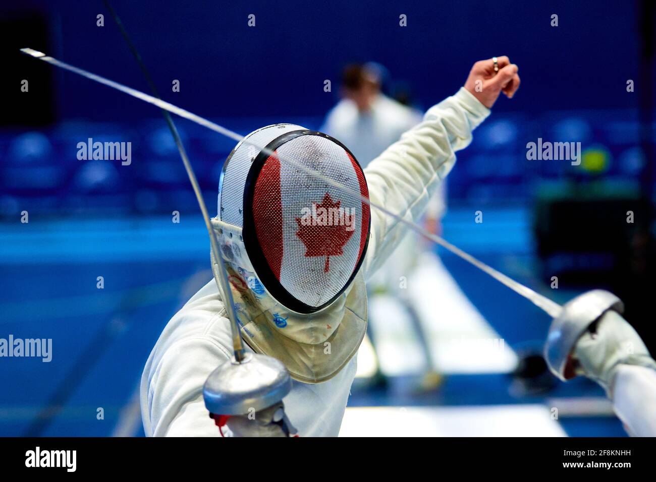 Fencing World Cup Vancouver Stock Photo Alamy