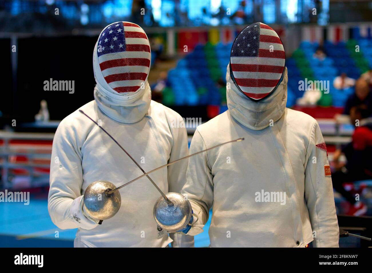 Fencing World Cup Vancouver Stock Photo