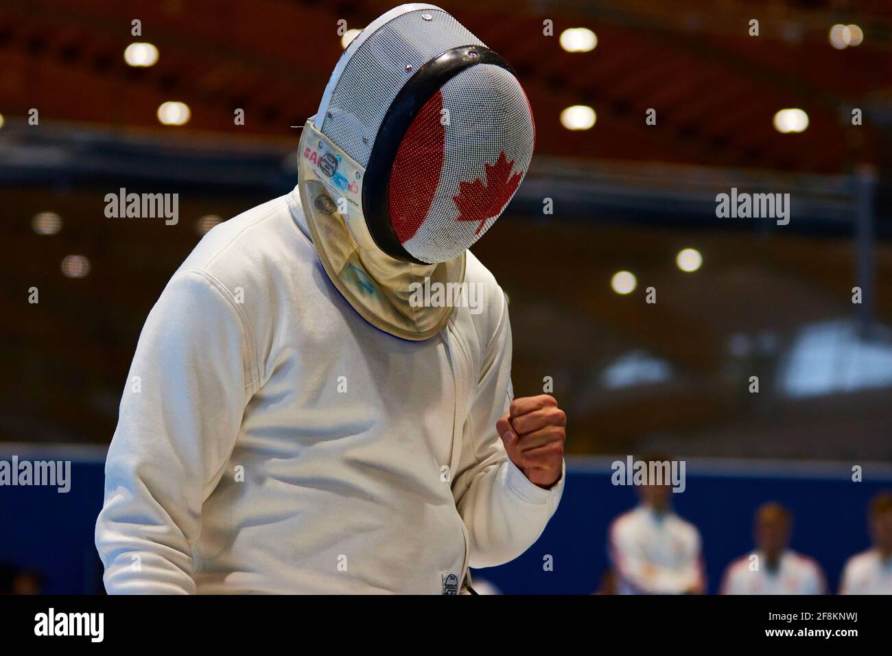 Fencing World Cup Vancouver Stock Photo Alamy