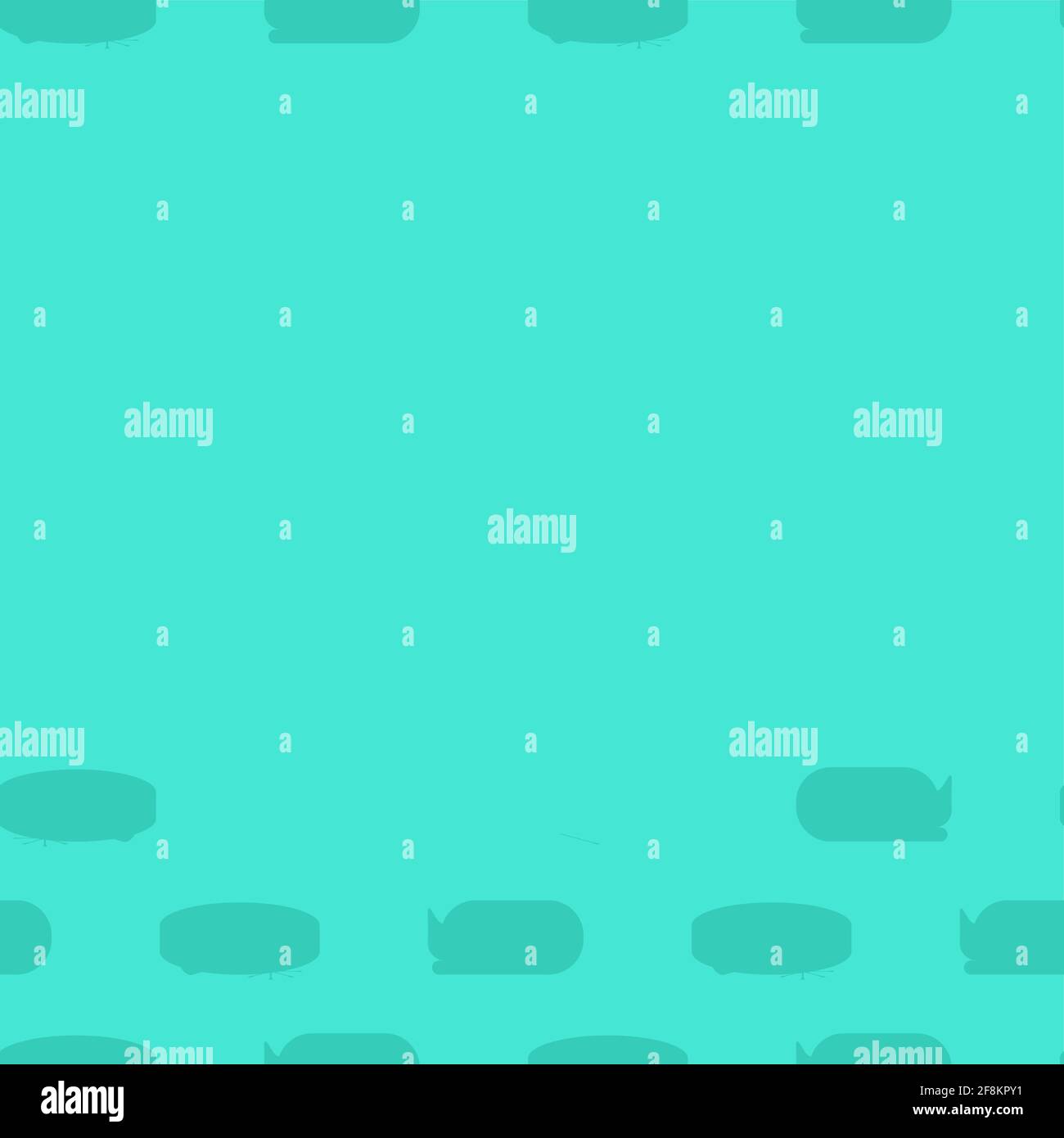 Cat and robot vacuum cleaner pattern seamless. vector background Stock Vector