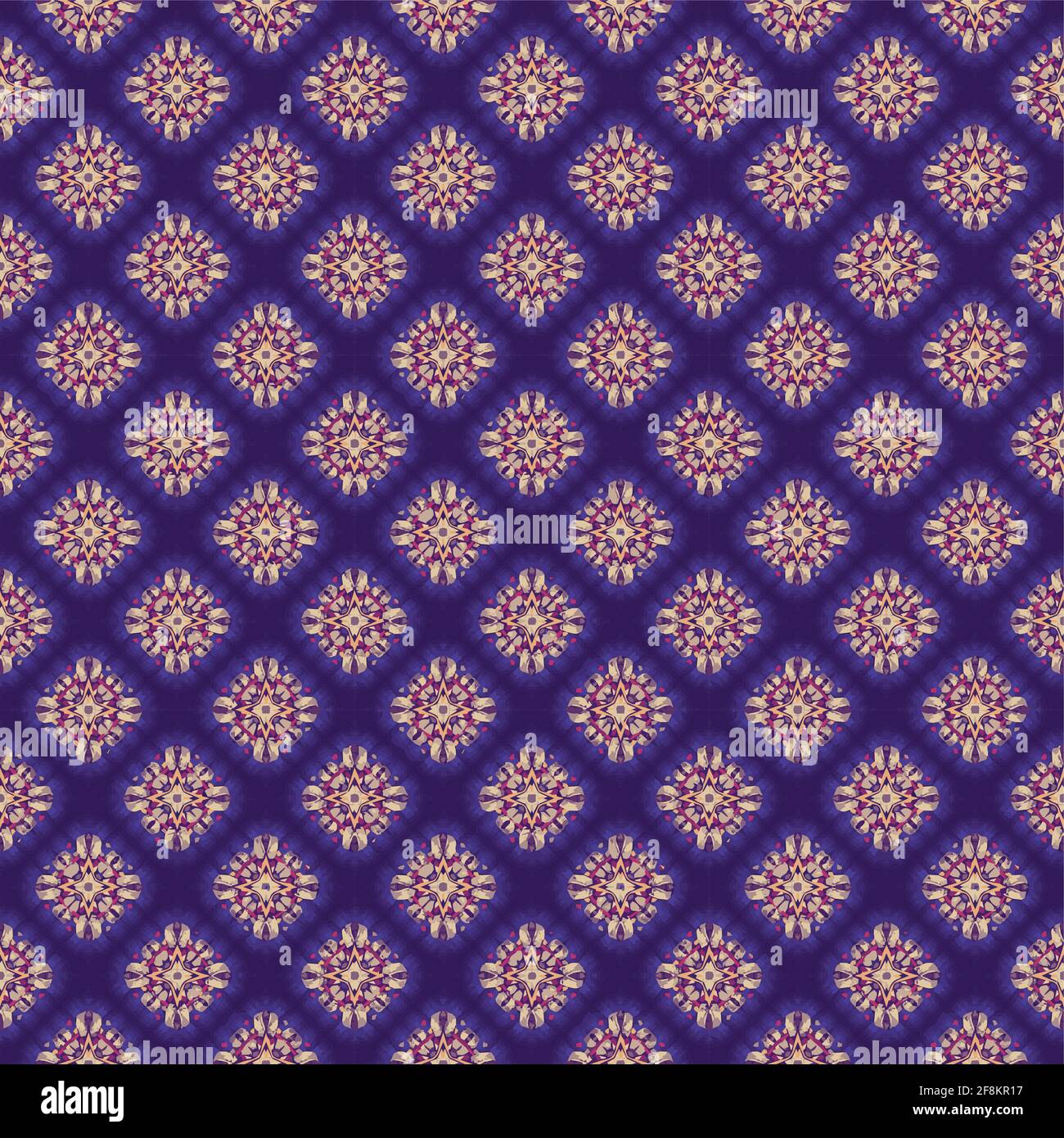 Color pattern texture. Colored ornamental graphic design. Mosaic ornaments. Pattern template. Vector illustration. Stock Vector