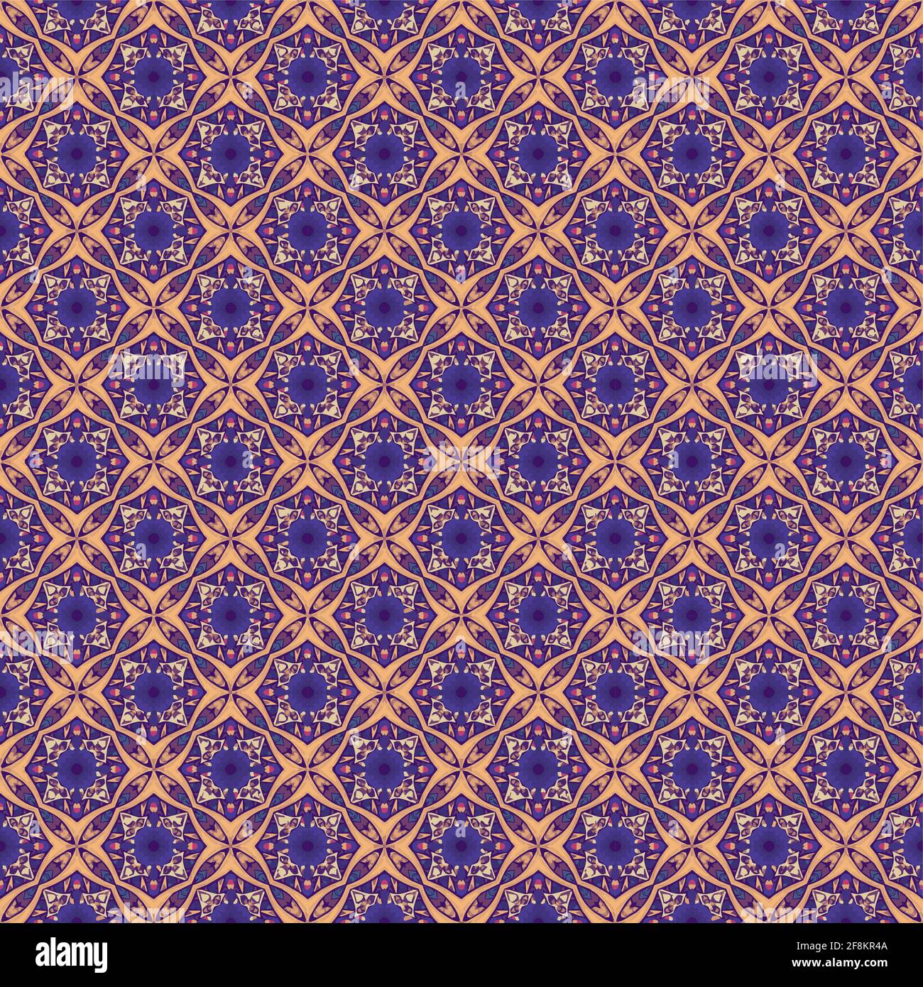 Color pattern texture. Colored ornamental graphic design. Mosaic ornaments. Pattern template. Vector illustration. Stock Vector