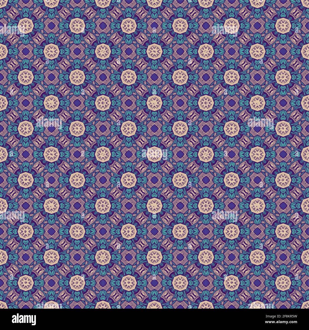 Color pattern texture. Colored ornamental graphic design. Mosaic ornaments. Pattern template. Vector illustration. Stock Vector