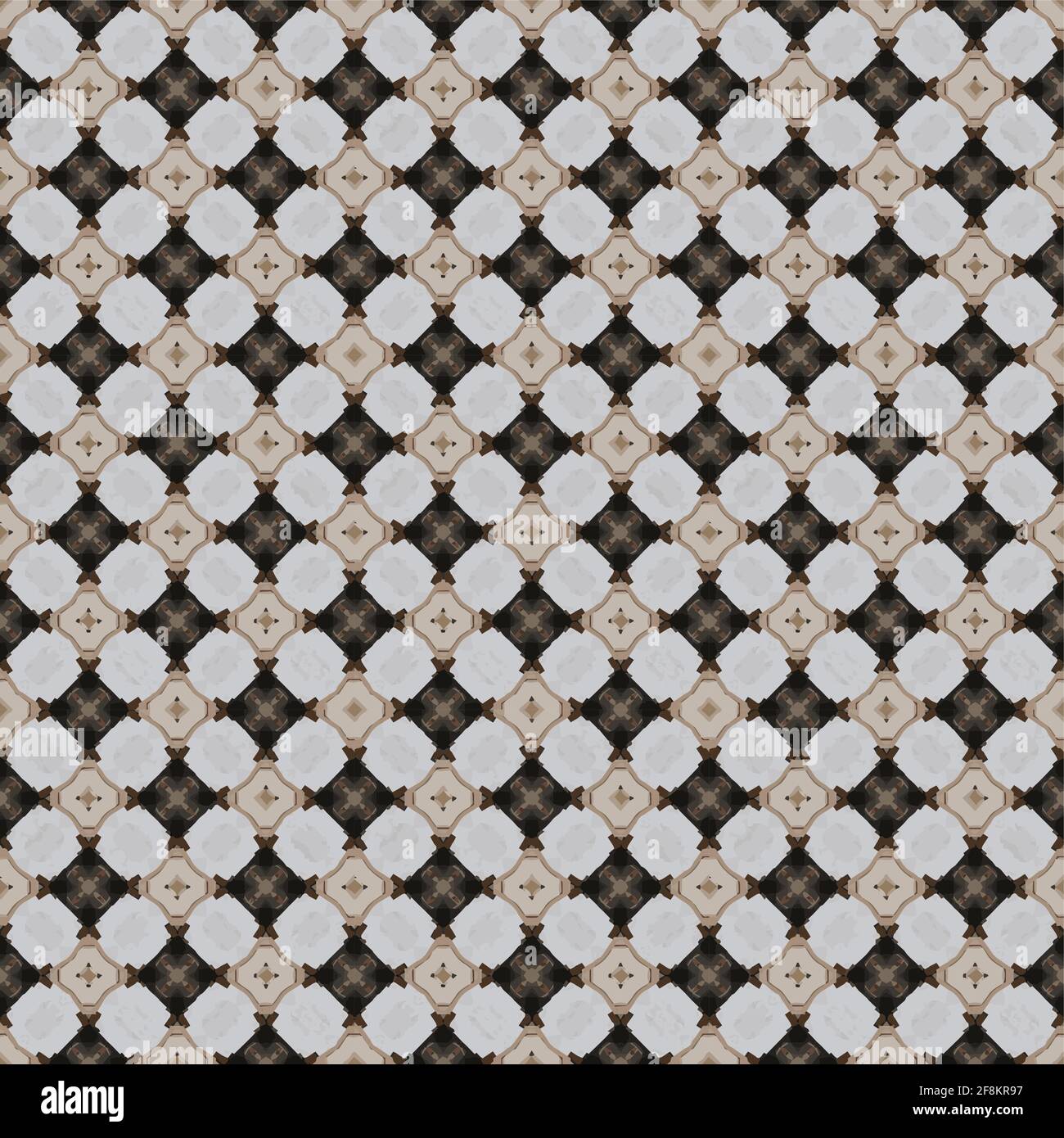 Color pattern texture. Colored ornamental graphic design. Mosaic ornaments. Pattern template. Vector illustration. Stock Vector