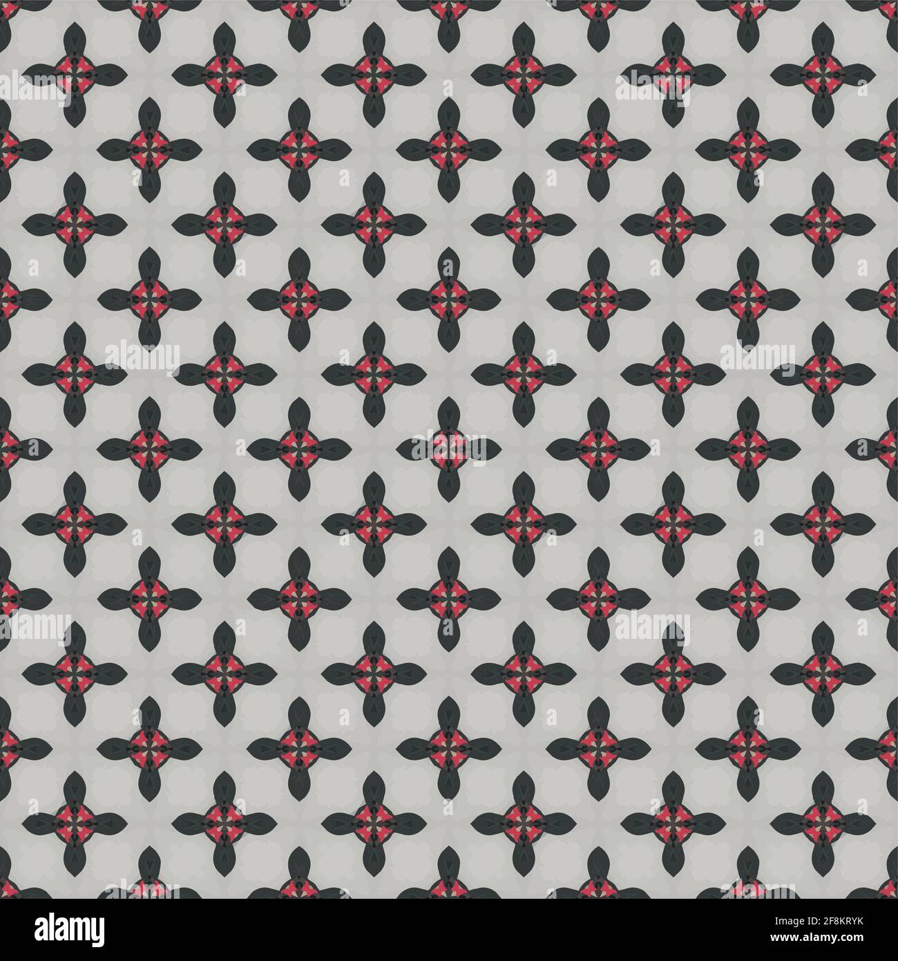 Color pattern texture. Colored ornamental graphic design. Mosaic ornaments. Pattern template. Vector illustration. Stock Vector