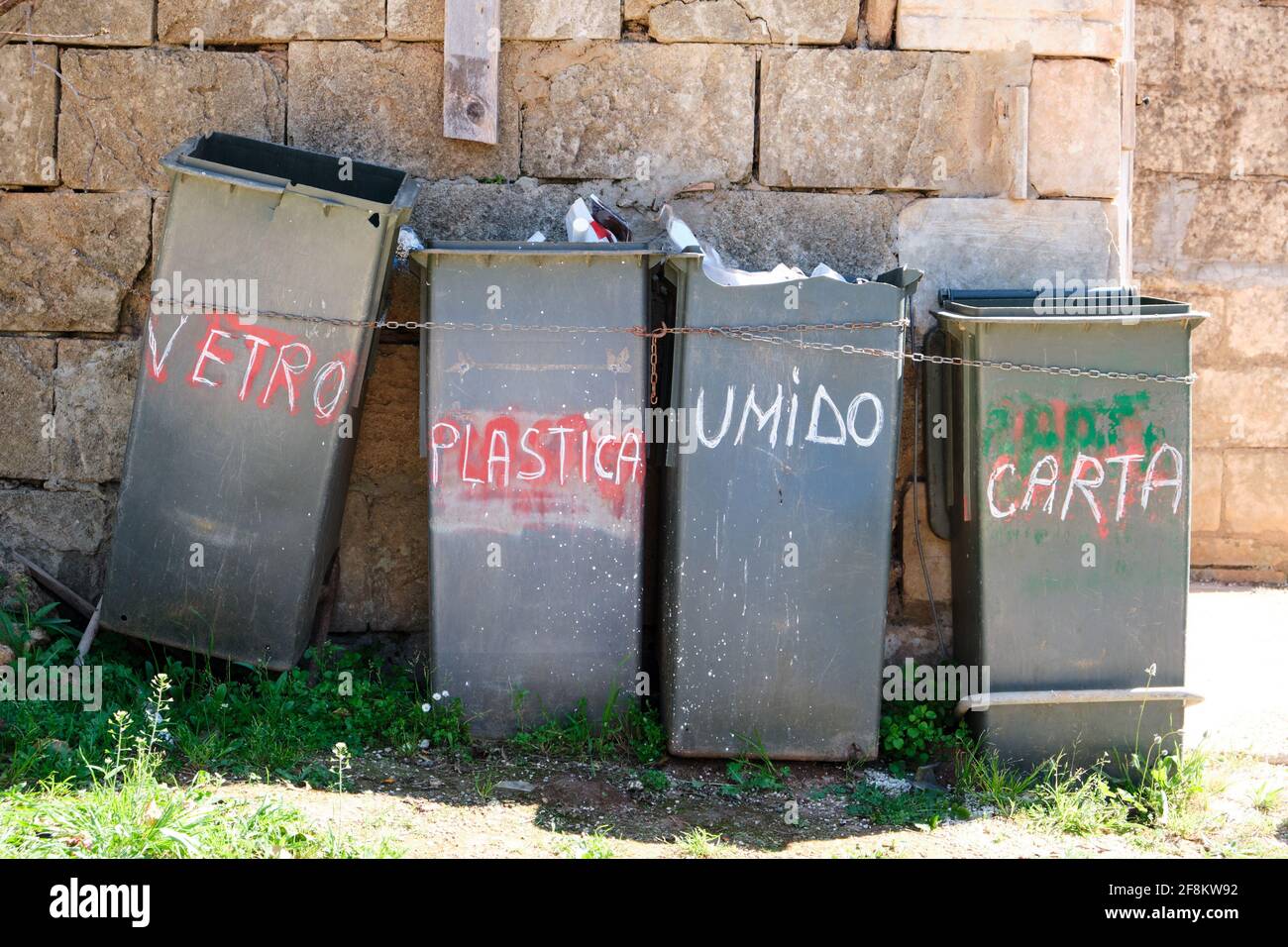 Recycling recycle bins italy hires stock photography and images Alamy