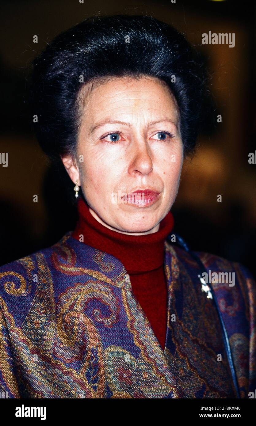 Anne, Princess Royal Stock Photo