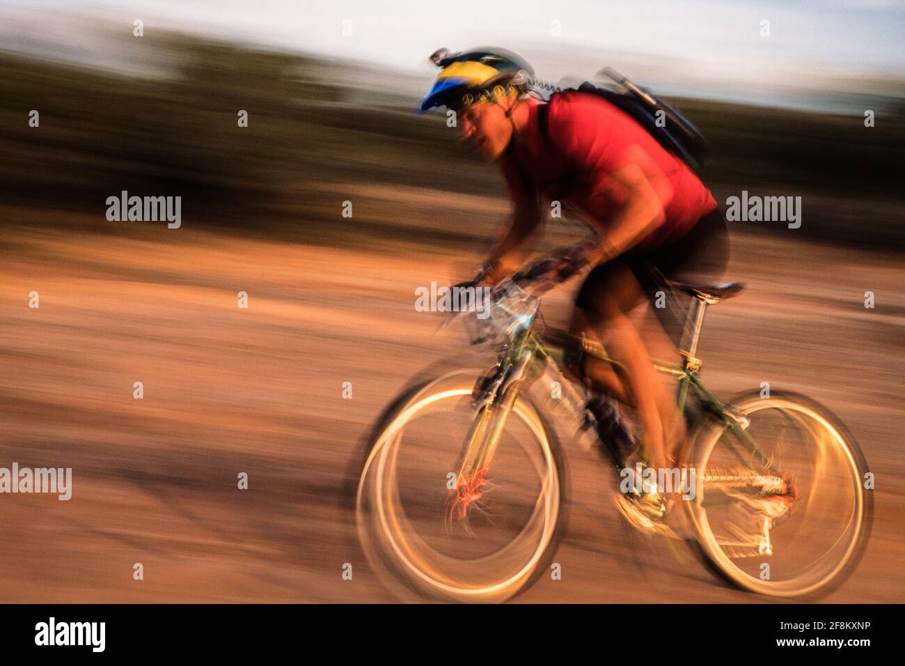 Slow bike competition hi-res stock 