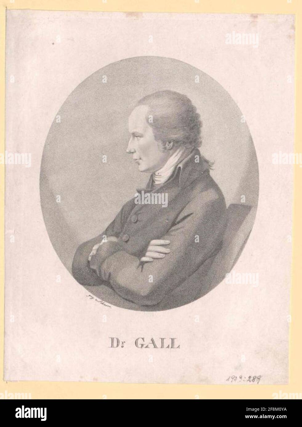 Gall, Franz Josef Draftsman: Schnorr of Carolsfeld, Hans Veit Friedrich Stock Photo