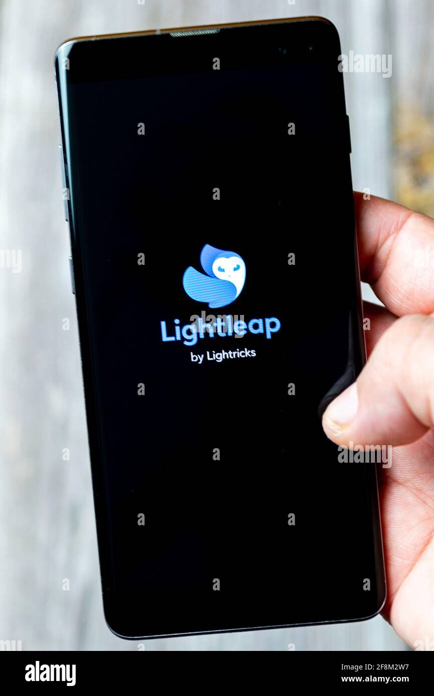 Lightleap cell app hires stock photography and images Alamy