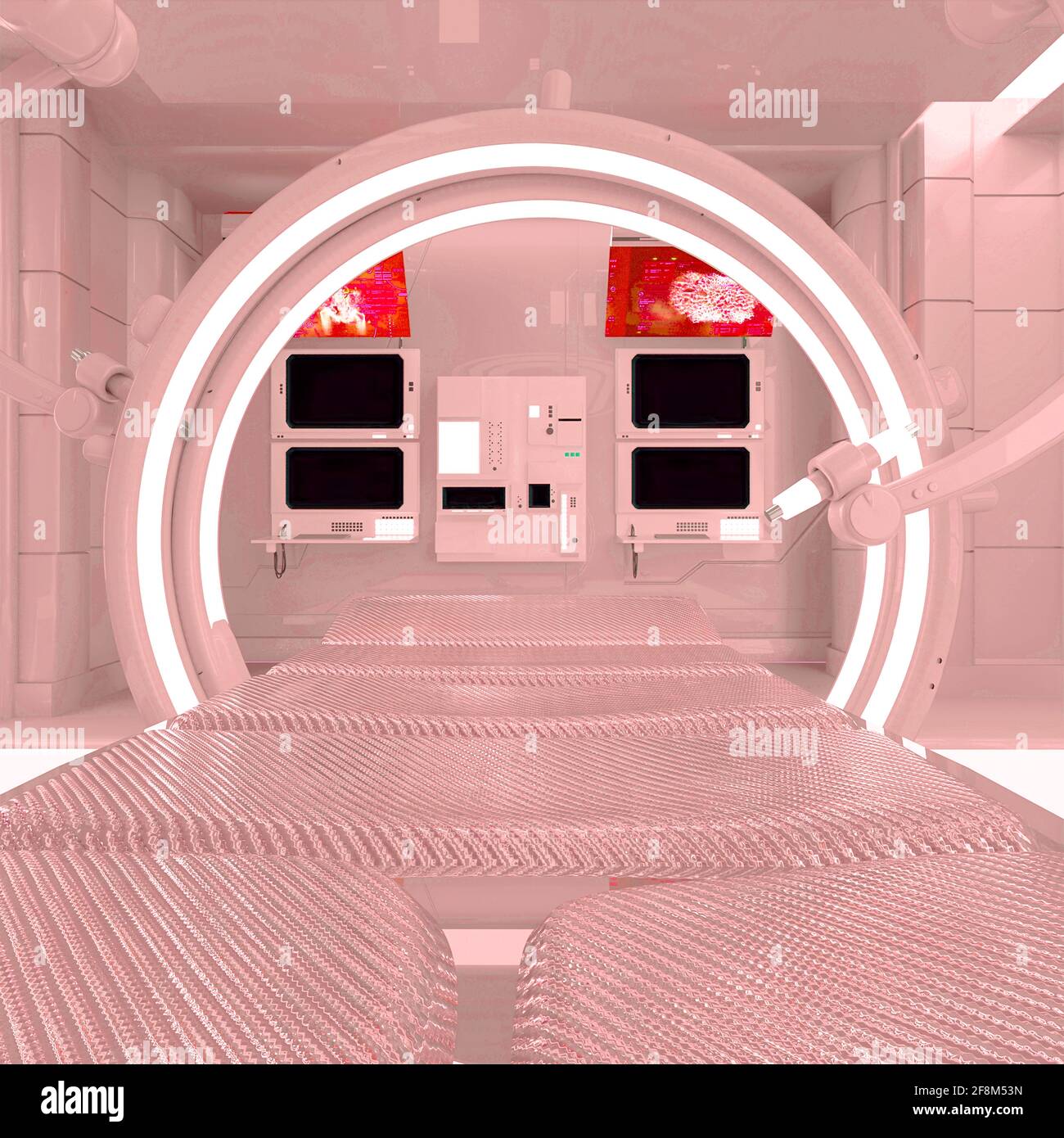 futuristic surgery room, 3d illustration Stock Photo - Alamy