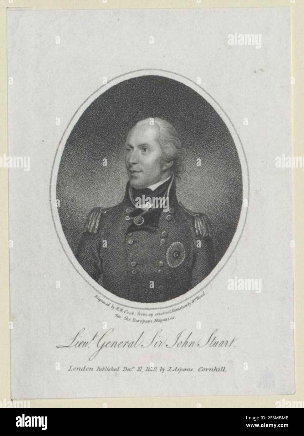 Stuart of Maida, Sir John Stock Photo Alamy