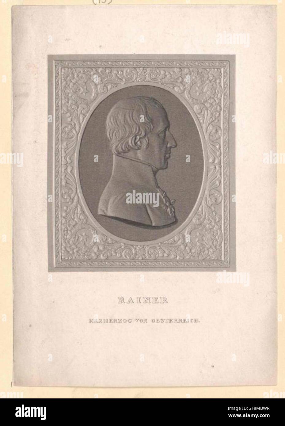 Rainer, Archduke of Austria Stock Photo - Alamy
