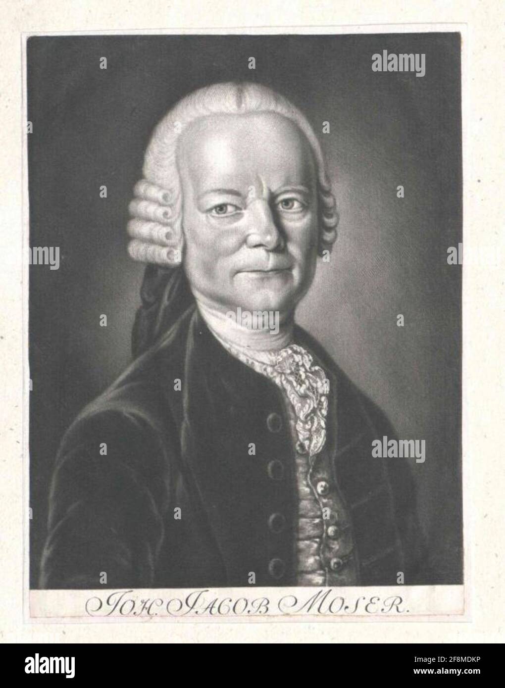 Moser, Johann Jacob Stock Photo Alamy