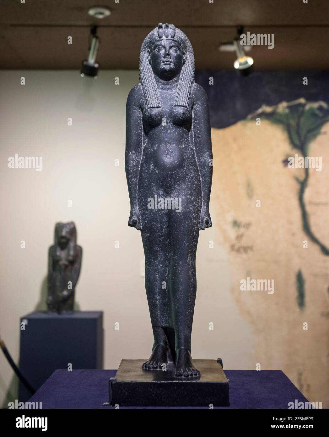 San Jose, California, USA. 14th Apr, 2021. A statue of Cleopatra VII