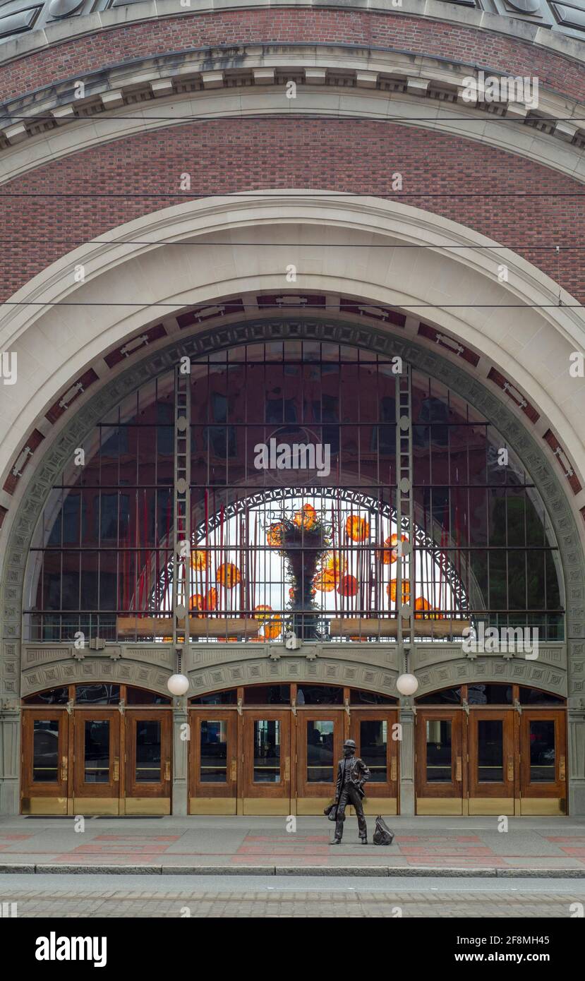 Union Station Tacoma Washington Stock Photo