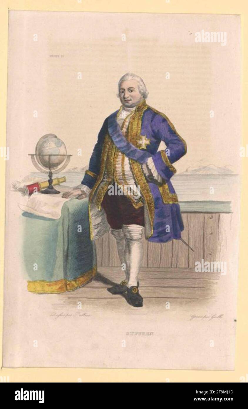 Suffren of SaintTropez, Pierre André de Stock Photo Alamy
