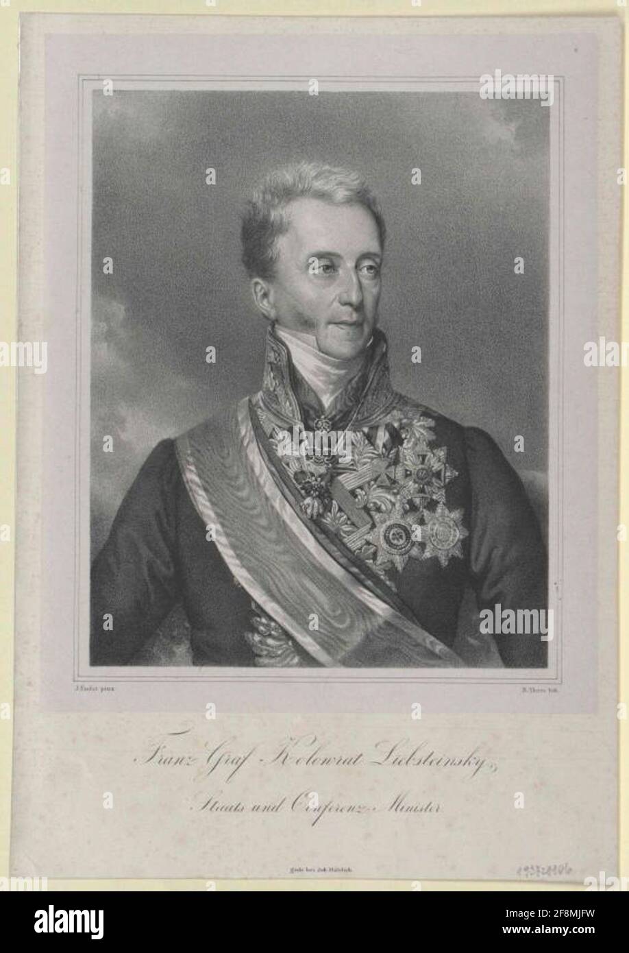 KolowratLiebsteinsky, Franz Anton Graf Stock Photo Alamy