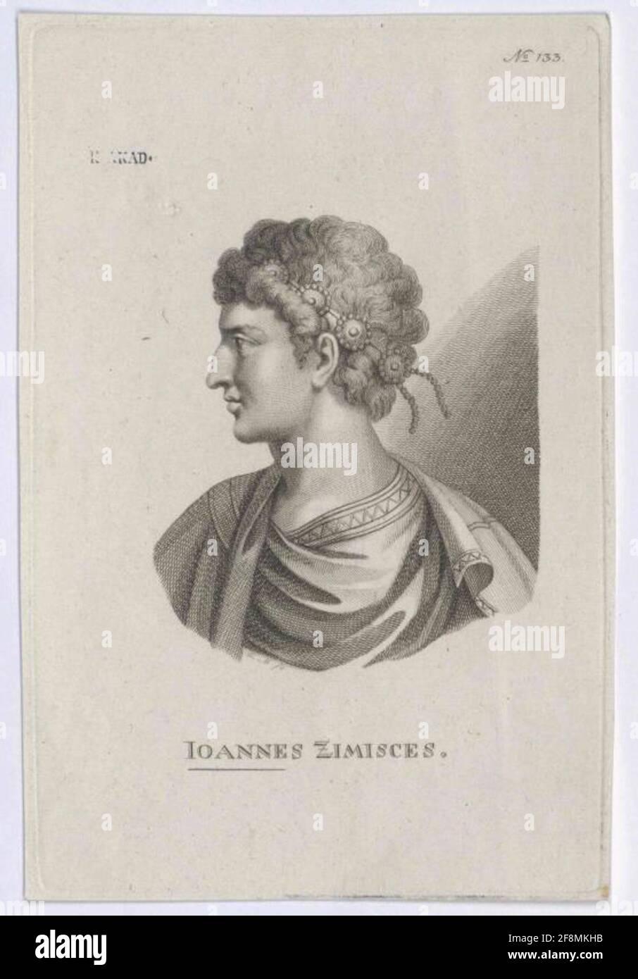 Johannes I. Tzimiskes, Oströmischer Kaiser Stock Photo Alamy
