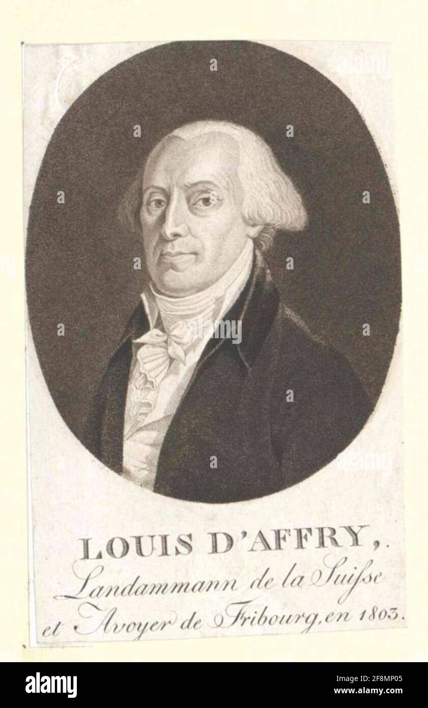 Affry, Louis de Stock Photo - Alamy