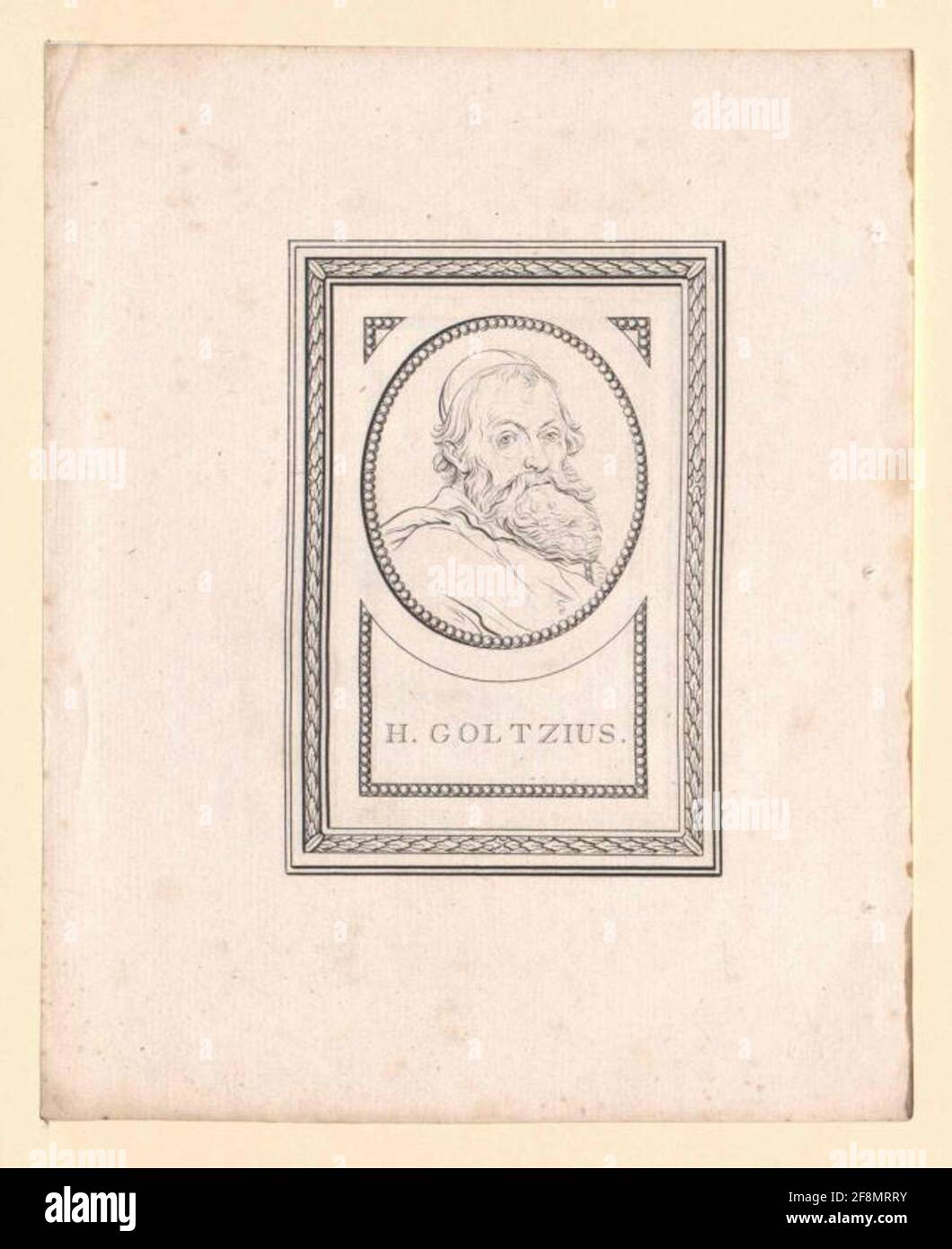 Goltzius, Hendrick . Stock Photo